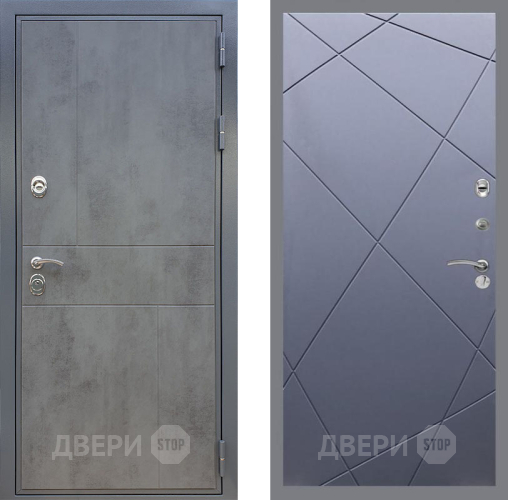 Входная металлическая Дверь Рекс (REX) ФЛ-290 FL-291 Силк титан в Электрогорске