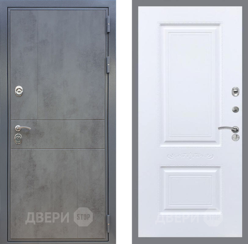 Дверь Рекс (REX) ФЛ-290 Смальта Силк Сноу в Электрогорске