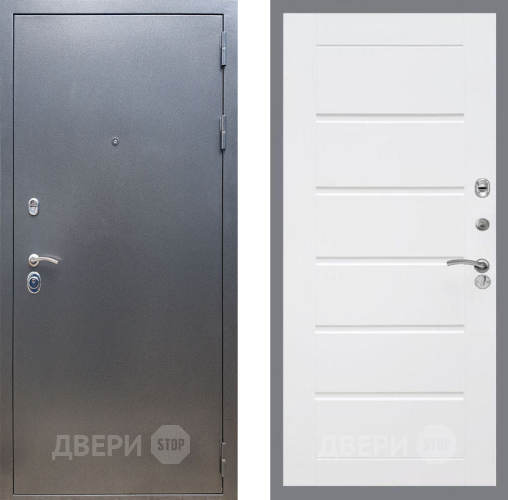 Входная металлическая Дверь Рекс (REX) 11 Сити Белый ясень в Электрогорске