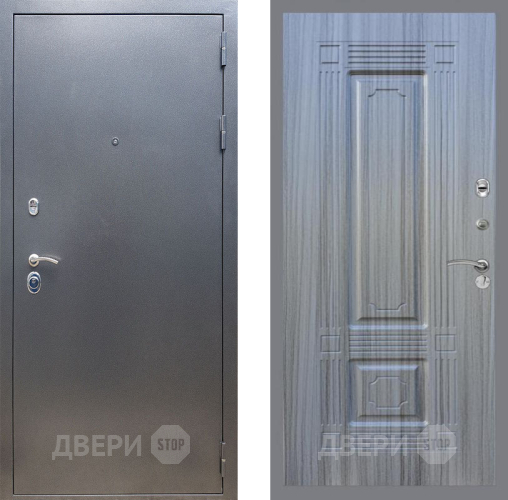 Входная металлическая Дверь Рекс (REX) 11 FL-2 Сандал грей в Электрогорске