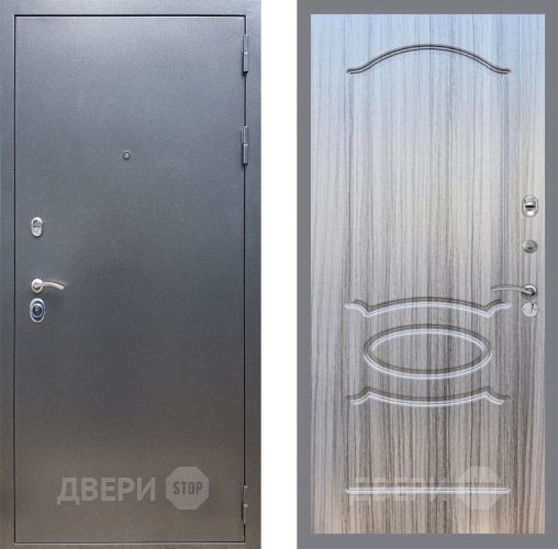 Входная металлическая Дверь Рекс (REX) 11 FL-128 Сандал грей в Электрогорске