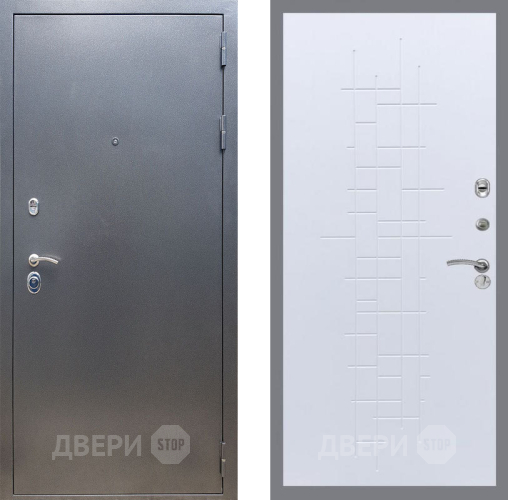 Входная металлическая Дверь Рекс (REX) 11 FL-289 Белый ясень в Электрогорске