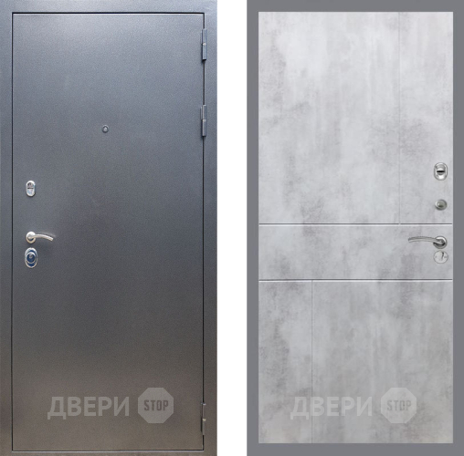 Входная металлическая Дверь Рекс (REX) 11 FL-290 Бетон светлый в Электрогорске