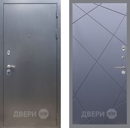 Входная металлическая Дверь Рекс (REX) 11 FL-291 Силк титан в Электрогорске