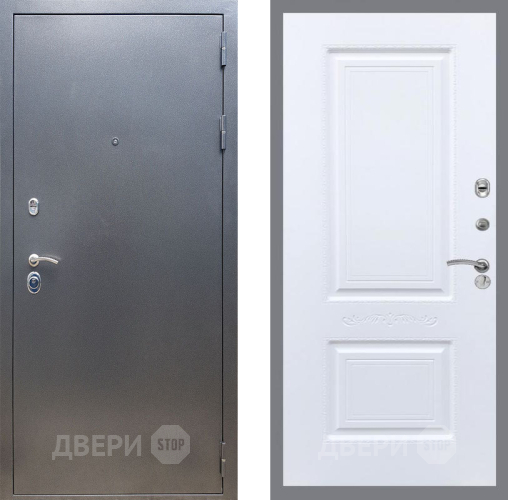Входная металлическая Дверь Рекс (REX) 11 Смальта Силк Сноу в Электрогорске