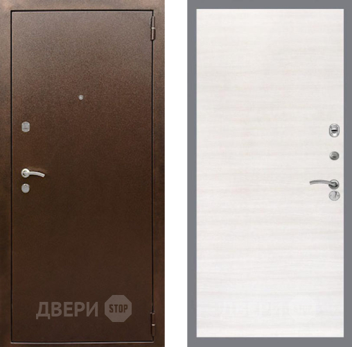 Входная металлическая Дверь Рекс (REX) 1А Медный Антик GL Акация в Электрогорске