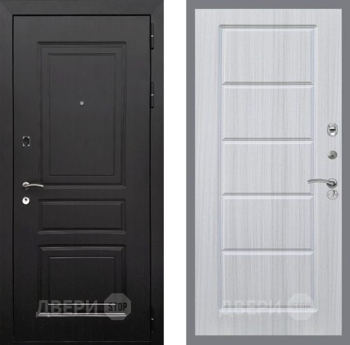 Входная металлическая Дверь Рекс (REX) 6 Венге FL-39 Сандал белый в Электрогорске