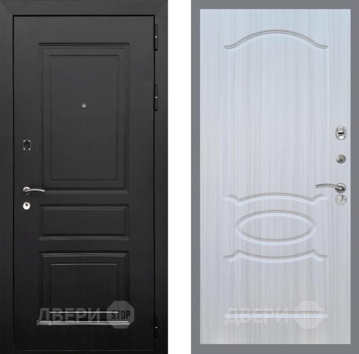 Входная металлическая Дверь Рекс (REX) 6 Венге FL-128 Сандал белый в Электрогорске