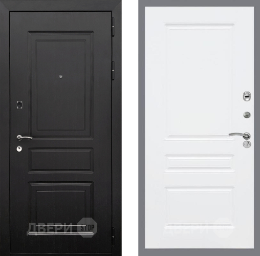 Входная металлическая Дверь Рекс (REX) 6 Венге FL-243 Силк Сноу в Электрогорске