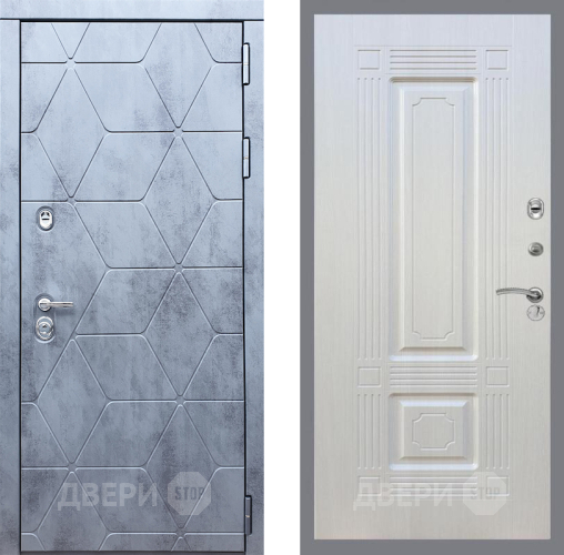 Входная металлическая Дверь Рекс (REX) 28 FL-2 Лиственница беж в Электрогорске