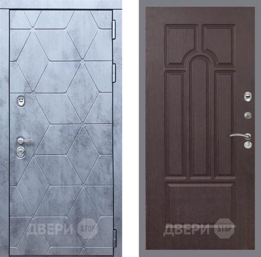Входная металлическая Дверь Рекс (REX) 28 FL-58 Венге в Электрогорске