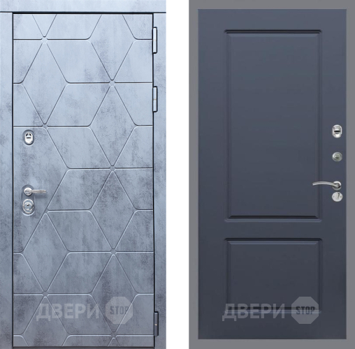 Входная металлическая Дверь Рекс (REX) 28 FL-117 Силк титан в Электрогорске