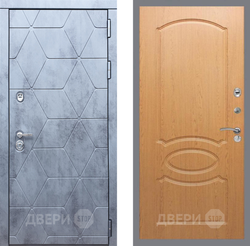 Входная металлическая Дверь Рекс (REX) 28 FL-128 Дуб в Электрогорске