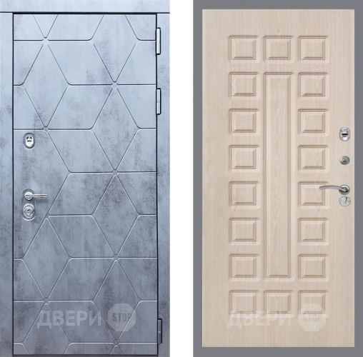Входная металлическая Дверь Рекс (REX) 28 FL-183 Беленый дуб в Электрогорске