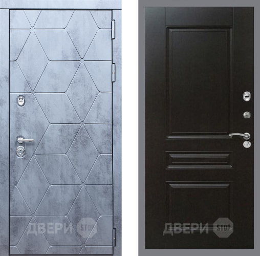 Входная металлическая Дверь Рекс (REX) 28 FL-243 Венге в Электрогорске