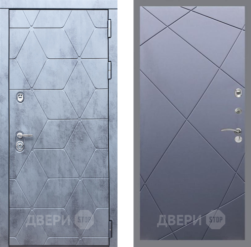 Входная металлическая Дверь Рекс (REX) 28 FL-291 Силк титан в Электрогорске