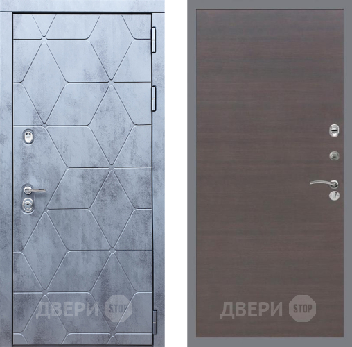 Входная металлическая Дверь Рекс (REX) 28 GL венге поперечный в Электрогорске