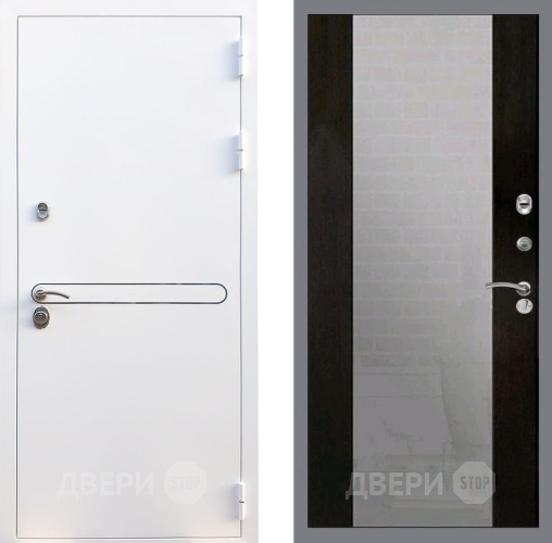 Входная металлическая Дверь Рекс (REX) 27 СБ-16 Зеркало Венге в Электрогорске