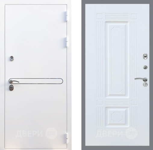 Входная металлическая Дверь Рекс (REX) 27 FL-2 Силк Сноу в Электрогорске