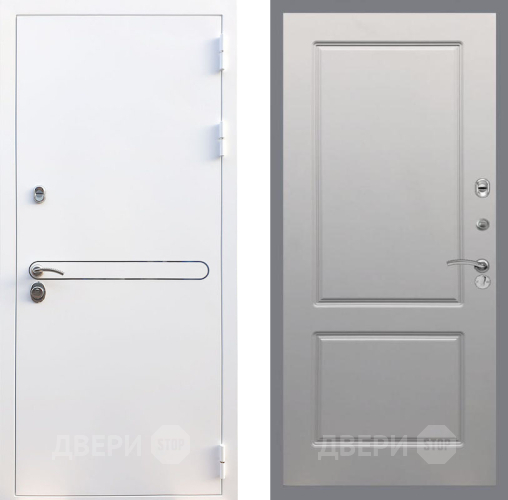 Входная металлическая Дверь Рекс (REX) 27 FL-117 Грей софт в Электрогорске