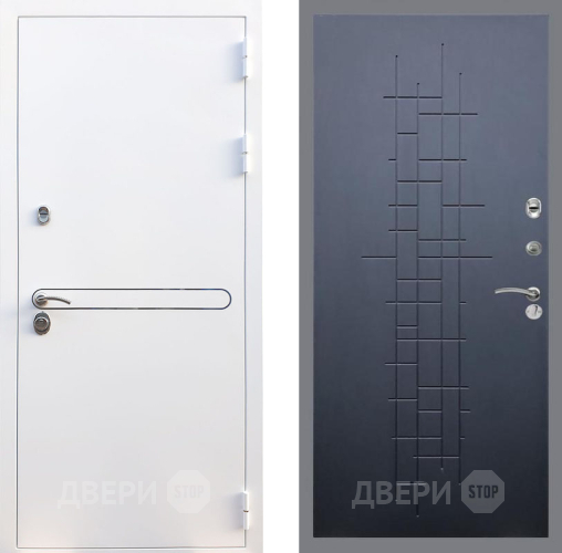 Входная металлическая Дверь Рекс (REX) 27 FL-289 Ясень черный в Электрогорске