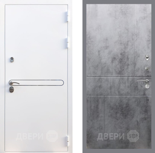 Входная металлическая Дверь Рекс (REX) 27 FL-290 Бетон темный в Электрогорске