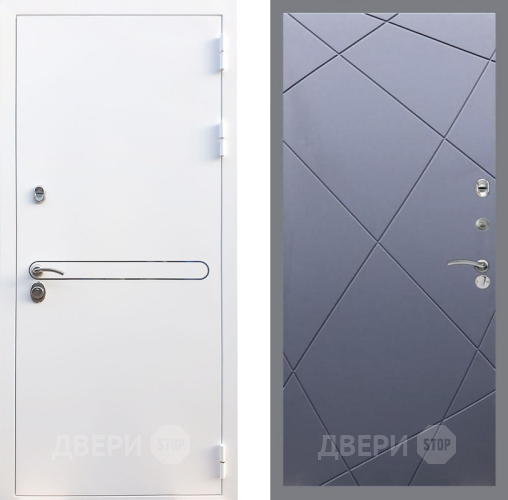 Входная металлическая Дверь Рекс (REX) 27 FL-291 Силк титан в Электрогорске