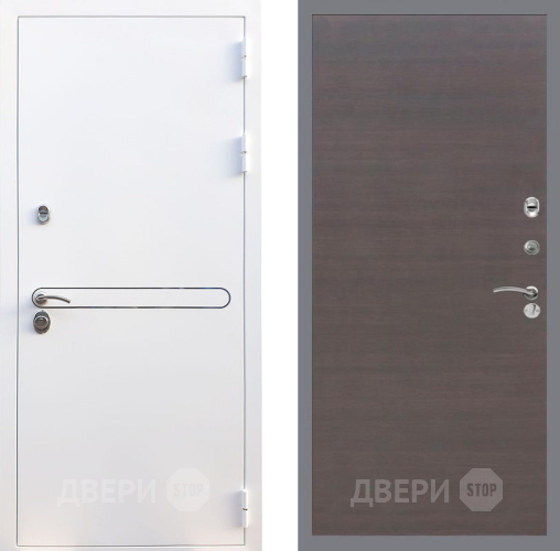 Входная металлическая Дверь Рекс (REX) 27 GL венге поперечный в Электрогорске