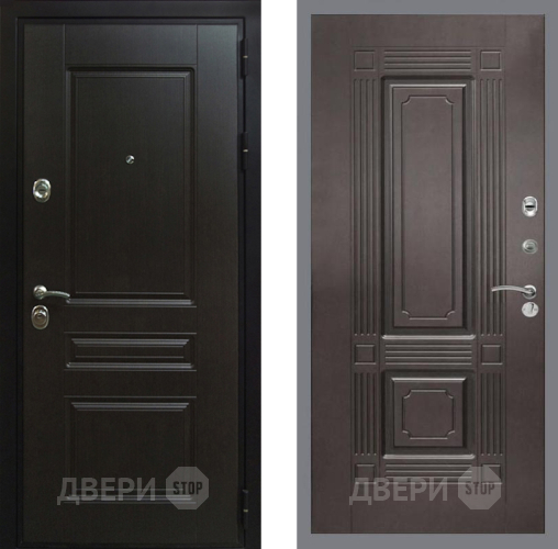 Входная металлическая Дверь Рекс (REX) Премиум-Н FL-2 Венге в Электрогорске