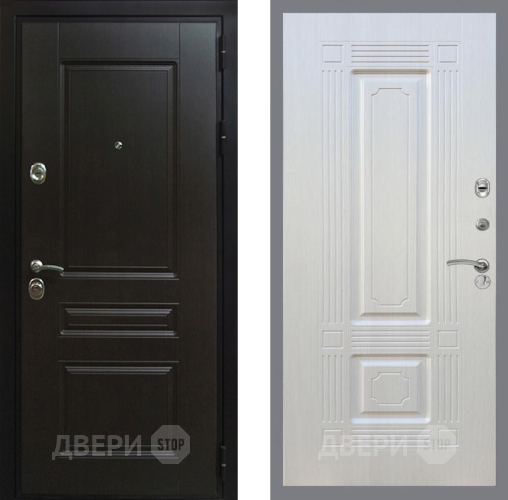Входная металлическая Дверь Рекс (REX) Премиум-Н FL-2 Лиственница беж в Электрогорске