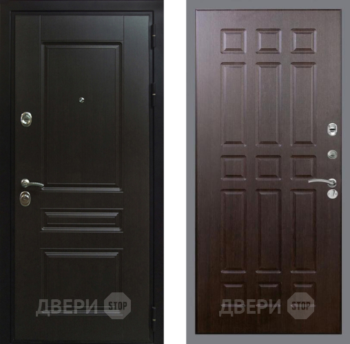 Входная металлическая Дверь Рекс (REX) Премиум-Н FL-33 Венге в Электрогорске