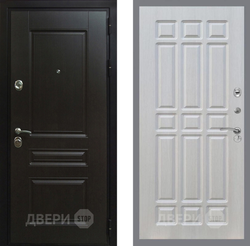 Входная металлическая Дверь Рекс (REX) Премиум-Н FL-33 Лиственница беж в Электрогорске