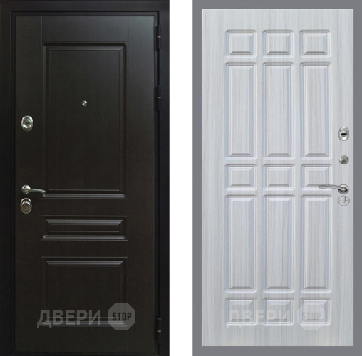 Входная металлическая Дверь Рекс (REX) Премиум-Н FL-33 Сандал белый в Электрогорске