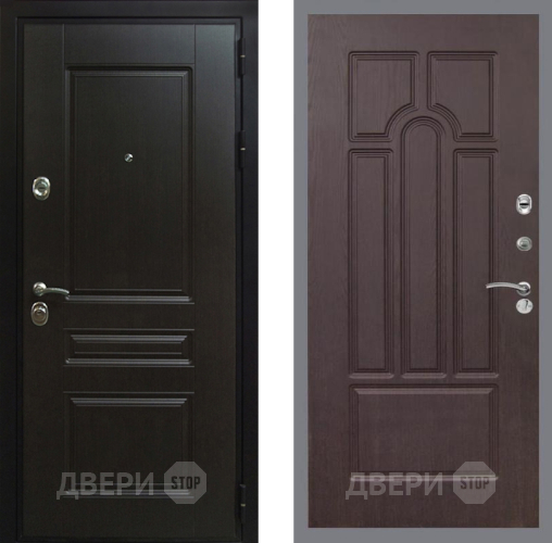 Входная металлическая Дверь Рекс (REX) Премиум-Н FL-58 Венге в Электрогорске