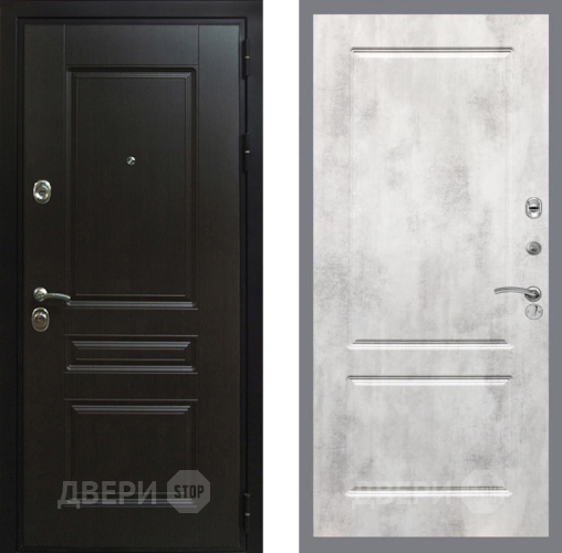 Входная металлическая Дверь Рекс (REX) Премиум-Н FL-117 Бетон светлый в Электрогорске