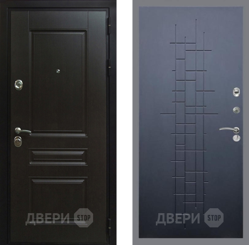 Входная металлическая Дверь Рекс (REX) Премиум-Н FL-289 Ясень черный в Электрогорске