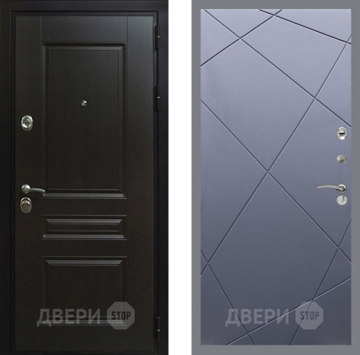 Входная металлическая Дверь Рекс (REX) Премиум-Н FL-291 Силк титан в Электрогорске