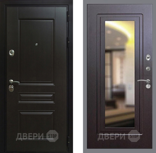 Входная металлическая Дверь Рекс (REX) Премиум-Н FLZ-120 Венге в Электрогорске