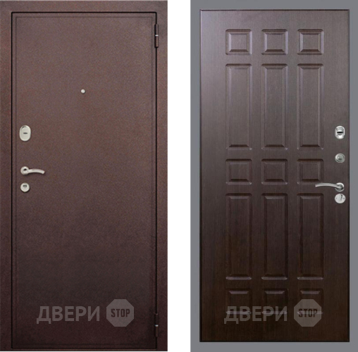 Входная металлическая Дверь Рекс (REX) 2 Медный Антик FL-33 Венге в Электрогорске