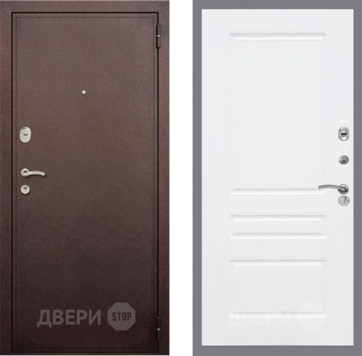Дверь Рекс (REX) 2 Медный Антик FL-243 Силк Сноу в Электрогорске