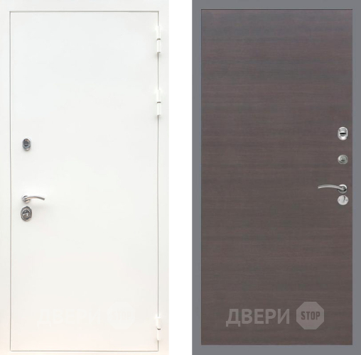 Дверь Рекс (REX) 5 Белая Шагрень GL венге поперечный в Электрогорске