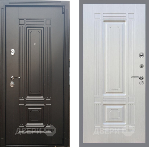Входная металлическая Дверь Рекс (REX) 9 FL-2 Лиственница беж в Электрогорске