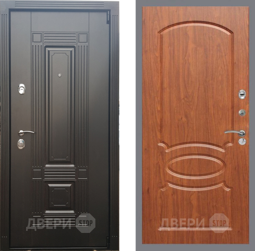 Входная металлическая Дверь Рекс (REX) 9 FL-128 Морёная берёза в Электрогорске