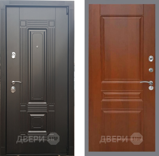 Входная металлическая Дверь Рекс (REX) 9 FL-243 Итальянский орех в Электрогорске