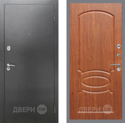 Дверь Рекс (REX) 2А Серебро Антик FL-128 Морёная берёза в Электрогорске
