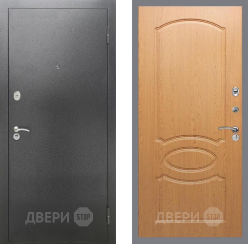 Дверь Рекс (REX) 2А Серебро Антик FL-128 Дуб в Электрогорске