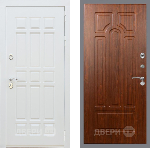 Входная металлическая Дверь Рекс (REX) 8 Силк Сноу FL-58 Морёная берёза в Электрогорске