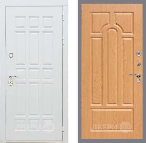 Дверь Рекс (REX) 8 Силк Сноу FL-58 Дуб в Электрогорске