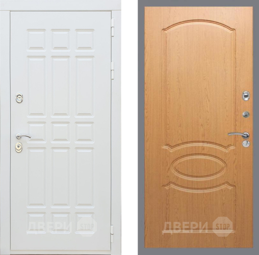 Дверь Рекс (REX) 8 Силк Сноу FL-128 Дуб в Электрогорске