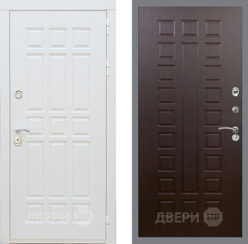 Входная металлическая Дверь Рекс (REX) 8 Силк Сноу FL-183 Венге в Электрогорске
